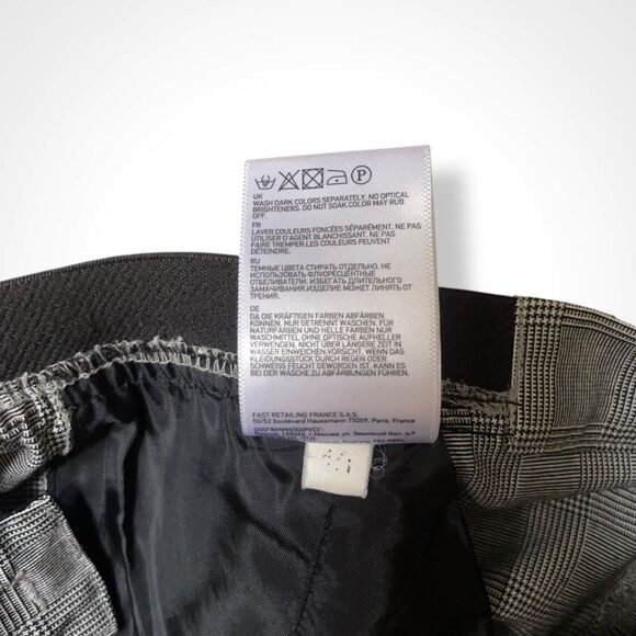 Uniqlo Smart Style Pants in Glen Check Plaid - Picture 10 of 10